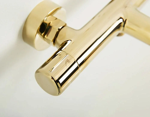 Смеситель для ванны BelBagno UNO UNO-VASM-ORO золото Смеситель для ванны BelBagno UNO UNO-VASM-ORO золото