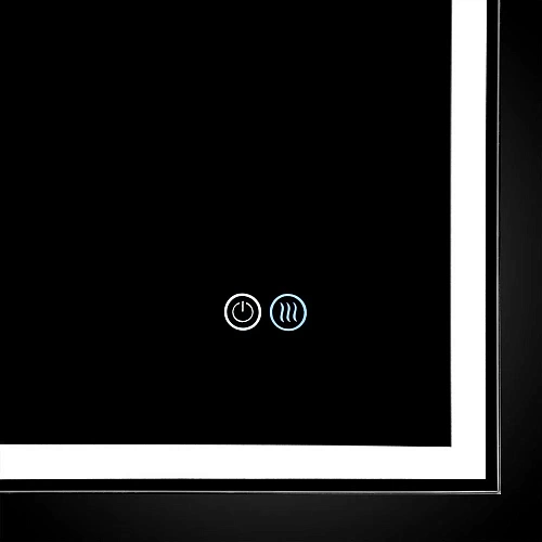 Зеркало Vincea LED VLM-3VN800-2 800х600 c сенсорным выключателем и диммером, антизапотевание Зеркало Vincea LED VLM-3VN800-2 800х600 c сенсорным выключателем и диммером, антизапотевание