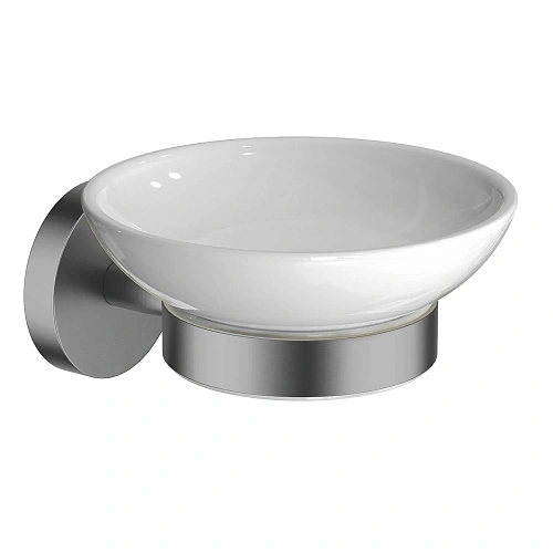 Мыльница Aquatek Бетта AQ4603BGM черный хром шлифованный Мыльница Aquatek Бетта AQ4603BGM черный хром шлифованный