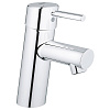Картинка анонса товара «смеситель для раковины grohe concetto с нажимным сливным гарнитуром, s-size, хром (23931001)»