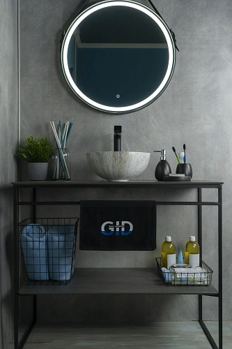 Раковина Gid Mnc487 54435 накладная под камень глянцевая 32x32x14 Раковина Gid Mnc487 54435 накладная под камень глянцевая 32x32x14