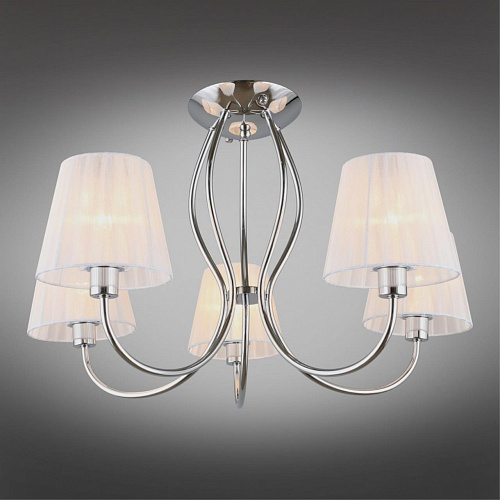 Люстра потолочная Omnilux Pontinia OML-65207-05 Люстра потолочная Omnilux Pontinia OML-65207-05