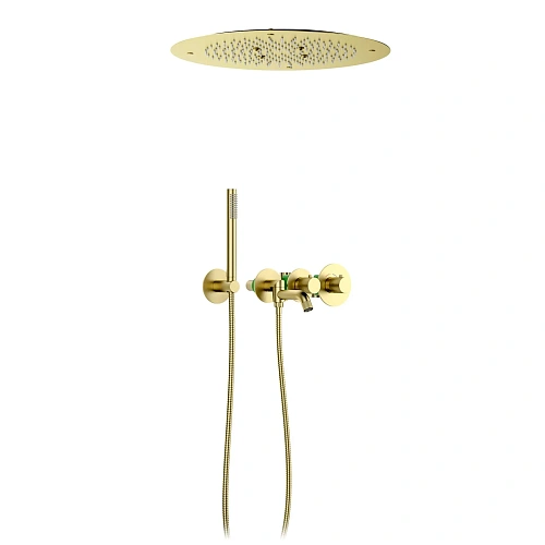 Душевая система Timo Saona SX-2358/17SM встраиваемая с термостатом золото матовое Душевая система Timo Saona SX-2358/17SM встраиваемая с термостатом золото матовое