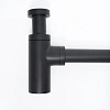 Сифон для раковины Gid G-74BL 75503S черный матовый Сифон для раковины Gid G-74BL 75503S черный матовый