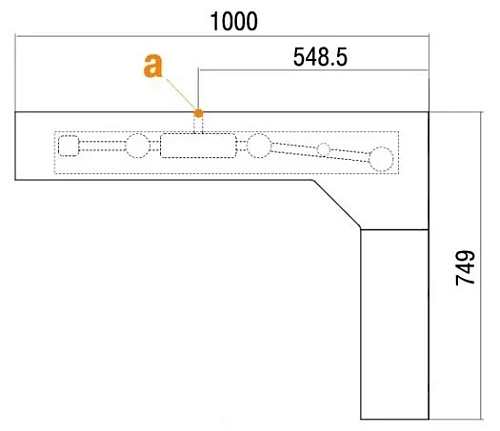Зеркало Aquaton Корнер левое 1A052902KR01L Зеркало Aquaton Корнер левое 1A052902KR01L