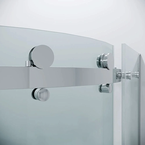 Душевой уголок GROSSMAN Classic 301.K33.04.9090.10.00 (90x90x195) полукруг,раздвиж,хром, стекло прозрачное Душевой уголок GROSSMAN Classic 301.K33.04.9090.10.00 (90x90x195) полукруг,раздвиж,хром, стекло прозрачное