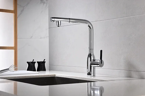 Смеситель для кухни Paulmark Viper хром Vi213105-CR Смеситель для кухни Paulmark Viper хром Vi213105-CR