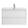 Тумба под раковину BelBagno KRAFT 39-800/390-2C-SO-BO Bianco Opaco подвесная 800x390 Тумба под раковину BelBagno KRAFT 39-800/390-2C-SO-BO Bianco Opaco подвесная 800x390