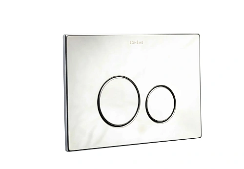Клавиша смыва Boheme SHINE GUN METAL 649-SGM ульраплоская Клавиша смыва Boheme SHINE GUN METAL 649-SGM ульраплоская