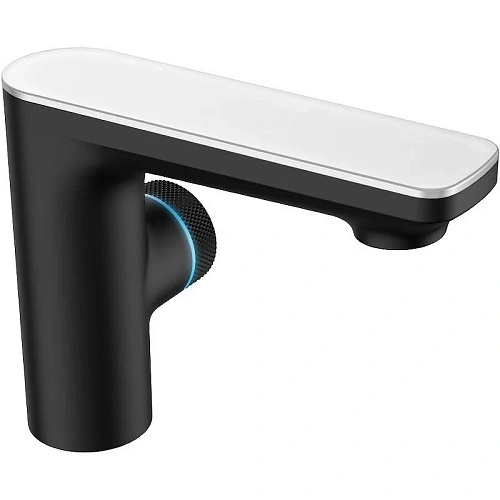 Смеситель для раковины BERGES MORANS 076002 сенсорный, черный матовый Смеситель для раковины BERGES MORANS 076002 сенсорный, черный матовый