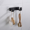 Крючок ABBER Westen AA1750B черный матовый Крючок ABBER Westen AA1750B черный матовый