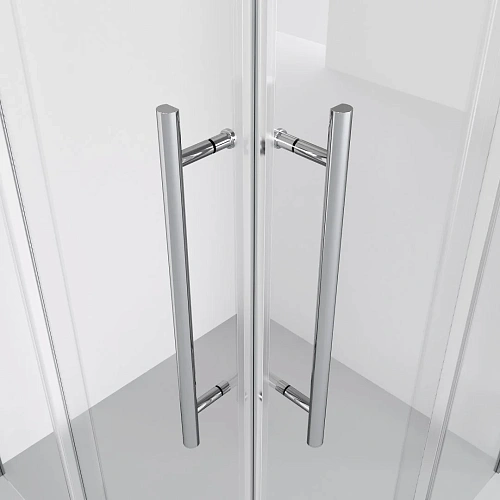 Душевой уголок Niagara Nova NG-6629-34 (90x90x195) квадратная, раздвижная, хром, стекло прозрачное Душевой уголок Niagara Nova NG-6629-34 (90x90x195) квадратная, раздвижная, хром, стекло прозрачное