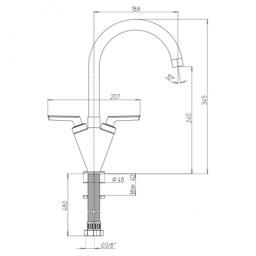 Душевой трап Paini 381E 150х150 мм Душевой трап Paini 381E 150х150 мм