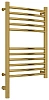 Полотенцесушитель электрический Сунержа Богема 3.0 выгнутая 600х400 МЭМ левый 03-5802-6040 Золото