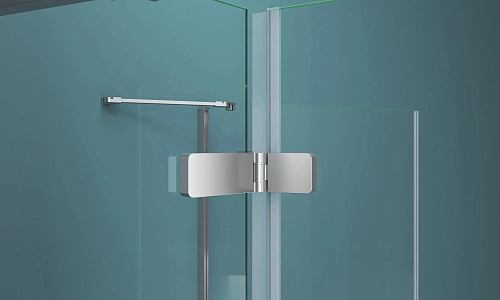 Душевой уголок BelBagno KRAFT-AH-22-100/80-C-Cr-R 100x80 см, профиль хром, стекло прозрачное Душевой уголок BelBagno KRAFT-AH-22-100/80-C-Cr-R 100x80 см, профиль хром, стекло прозрачное