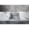 Кухонная мойка Milacio Leon 45 Cuarzo (MC.77093), серый металлик Кухонная мойка Milacio Leon 45 Cuarzo (MC.77093), серый металлик