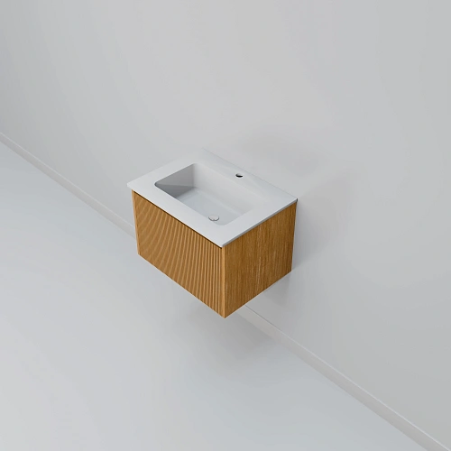 Тумба с раковиной ArtDecco Elizabeth 60 AEL06W11S200 белый дуб Тумба с раковиной ArtDecco Elizabeth 60 AEL06W11S200 белый дуб