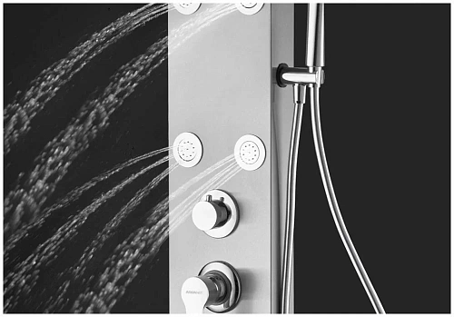 Душевая панель Aquanet Galaxy Matt 00209998 Душевая панель Aquanet Galaxy Matt 00209998