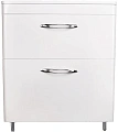 Тумба под раковину Style Line Каре 70 (2 ящ.) Люкс белая, PLUS СС-00002266 Тумба под раковину Style Line Каре 70 (2 ящ.) Люкс белая, PLUS СС-00002266