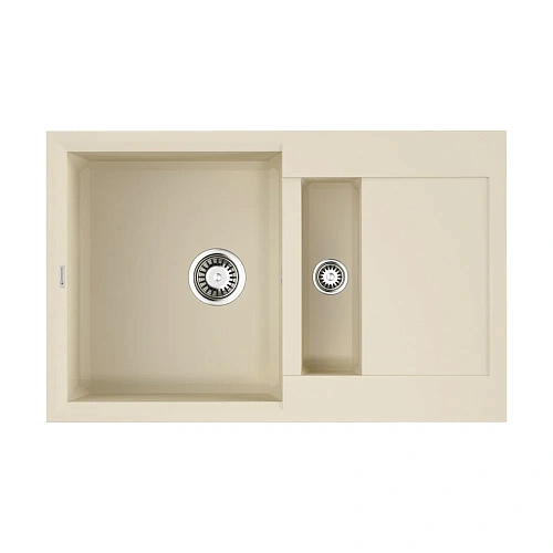 Кухонная мойка Omoikiri Sakaime 78-2-BE Tetogranit/ваниль 4993115 Кухонная мойка Omoikiri Sakaime 78-2-BE Tetogranit/ваниль 4993115