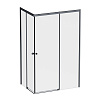 Картинка анонса товара «душевой уголок am.pm x-joy w94g-403-12080-bт slide 120х80, черный, стекло прозрачное»