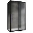 Душевой уголок ABBER Schwarzer Diamant AG30150BMH-S80BM-S80BM 150x80 см универсальный, профиль черный, стекло матовое Душевой уголок ABBER Schwarzer Diamant AG30150BMH-S80BM-S80BM 150x80 см универсальный, профиль черный, стекло матовое