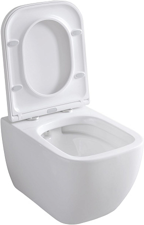 Унитаз подвесной Allen Brau Infinity 4.21004.20 с крышкой, белый глянец