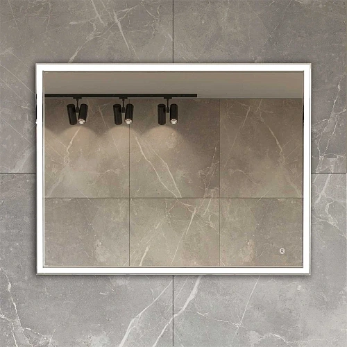 Зеркало Vincea LED VLM-3VN900 900х700 c сенсорным выключателем и диммером Зеркало Vincea LED VLM-3VN900 900х700 c сенсорным выключателем и диммером