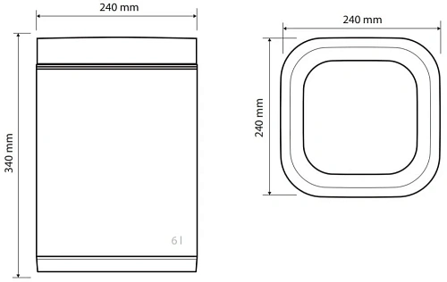 Корзина для мусора Bemeta 137115225 Корзина для мусора Bemeta 137115225