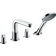 Смеситель на борт ванны hansgrohe Metris S 31446000 Смеситель на борт ванны hansgrohe Metris S 31446000