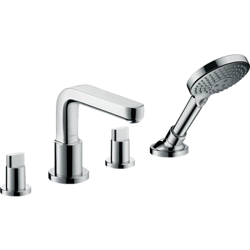 Смеситель на борт ванны hansgrohe Metris S 31446000 Смеситель на борт ванны hansgrohe Metris S 31446000
