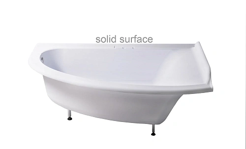 Ванна из искусственного камня Astra-Form Анастасия 01010064 правая, Solid Surface 1820х1250 Ванна из искусственного камня Astra-Form Анастасия 01010064 правая, Solid Surface 1820х1250