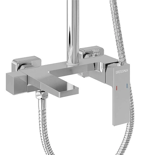 Душевая система GROSSMAN Style 500.K35.05.100 хром глянцевый Душевая система GROSSMAN Style 500.K35.05.100 хром глянцевый