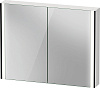 Картинка анонса товара «зеркальный шкаф duravit xviu xv71330b2b2 102 см черный матовый»