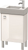 Картинка анонса товара «тумба под раковину duravit brioso br4431r1022 напольная 48 см белый глянцевый»