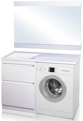 Тумба под раковину Style Line Даллас 100, Люкс белая, PLUS СС-00000514 Тумба под раковину Style Line Даллас 100, Люкс белая, PLUS СС-00000514