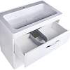 Тумба под раковину Style Line Каре 80 (2 ящ.) Люкс белая, PLUS СС-00002267 Тумба под раковину Style Line Каре 80 (2 ящ.) Люкс белая, PLUS СС-00002267