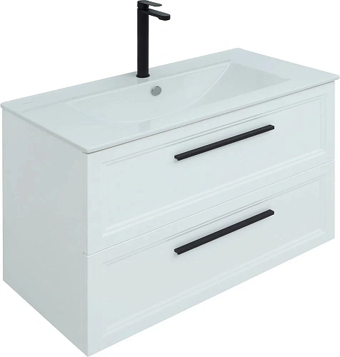 Тумба с раковиной STWORKI Эстерсунд 90 белая матовая 440894 Тумба с раковиной STWORKI Эстерсунд 90 белая матовая 440894