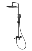 Душевая система Splenka S01.24.06, черный