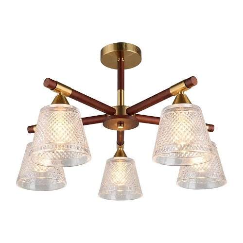 Люстра потолочная Omnilux Catania OML-67607-05 Люстра потолочная Omnilux Catania OML-67607-05