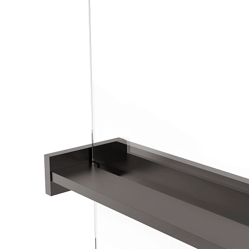 Душевая перегородка Vincea Walk-In VSW-1HR120CGGM 1200x2000 вороненая сталь, стекло тонированное Душевая перегородка Vincea Walk-In VSW-1HR120CGGM 1200x2000 вороненая сталь, стекло тонированное