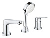 Картинка анонса товара «смеситель на борт ванны grohe bauedge хром (2511710a)»