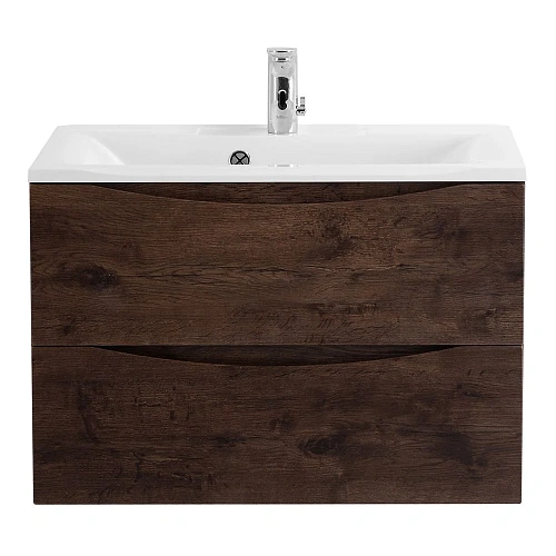 Тумба под раковину BelBagno MARINO-750-2C-SO-RW-P подвесная 750x450 Rovere Moro Тумба под раковину BelBagno MARINO-750-2C-SO-RW-P подвесная 750x450 Rovere Moro