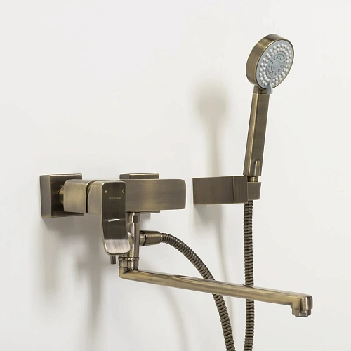 Смеситель для ванны WasserKRAFT Exter 1602L светлая бронза Смеситель для ванны WasserKRAFT Exter 1602L светлая бронза