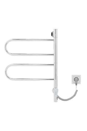 Полотенцесушитель электрический Vincea VTD-1R1CE 44x60 хром, таймер Полотенцесушитель электрический Vincea VTD-1R1CE 44x60 хром, таймер