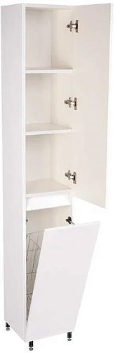 Шкаф-пенал Style Line Даллас б/корзины, люкс PLUS, белая СС-00002235 Шкаф-пенал Style Line Даллас б/корзины, люкс PLUS, белая СС-00002235