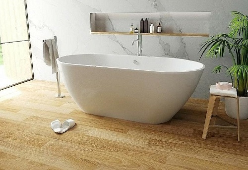 Ванна из искусственного камня Эстет Майами 1600х750 ФР-00009623 Ванна из искусственного камня Эстет Майами 1600х750 ФР-00009623