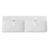 Раковина BelBagno BB-8078-120-2, 1220x460x140 с двумя чашами Раковина BelBagno BB-8078-120-2, 1220x460x140 с двумя чашами