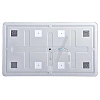 Зеркало BelBagno SPC-MAR-1200-800-LED-TCH-LNZ с подсветкой и встроенной линзой 3-х кратного увеличения Зеркало BelBagno SPC-MAR-1200-800-LED-TCH-LNZ с подсветкой и встроенной линзой 3-х кратного увеличения