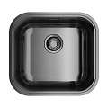 Кухонная мойка Omoikiri Omi 44-U/I-GM нерж.сталь/вороненая сталь 4993191 Кухонная мойка Omoikiri Omi 44-U/I-GM нерж.сталь/вороненая сталь 4993191